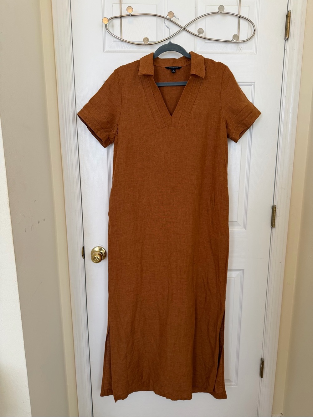 Banana Republic Cruz linen shirt dress - Picture 2 of 8